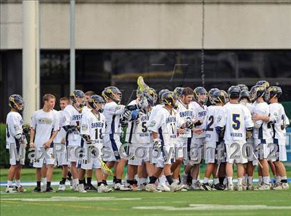 Thumbnail 1 in Shoreham-Wading River vs Bronxville (NYSPHSAA Class C Semifinal) photogallery.