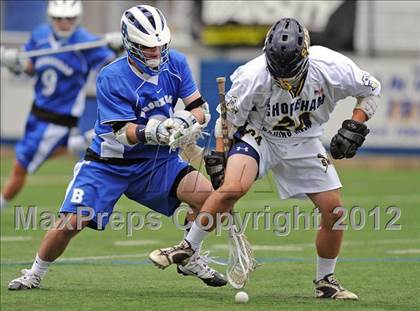 Thumbnail 1 in Shoreham-Wading River vs Bronxville (NYSPHSAA Class C Semifinal) photogallery.