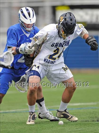 Thumbnail 3 in Shoreham-Wading River vs Bronxville (NYSPHSAA Class C Semifinal) photogallery.