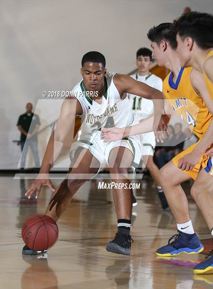 Thumbnail 1 in Bishop Amat @ Notre Dame (CIF SoCal Regional D3 Final) photogallery.