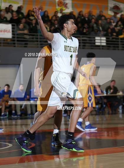 Thumbnail 3 in Bishop Amat @ Notre Dame (CIF SoCal Regional D3 Final) photogallery.