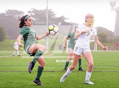 Thumbnail 2 in Sacred Heart Cathedral Preparatory vs Archbishop Mitty photogallery.