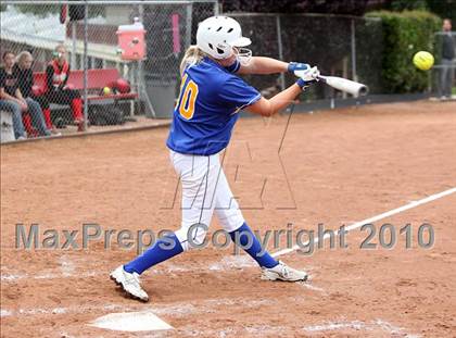 Thumbnail 1 in San Dimas @ Village Christian (CIF SS Playoffs) photogallery.