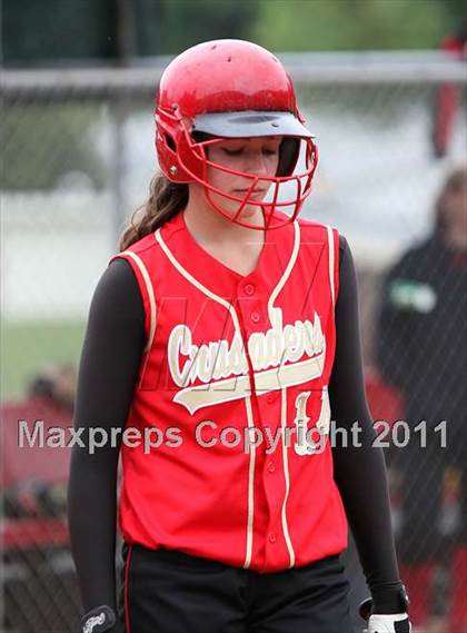 Thumbnail 2 in San Dimas @ Village Christian (CIF SS Playoffs) photogallery.