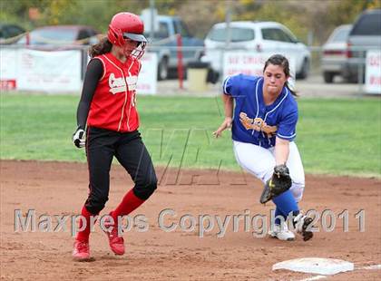 Thumbnail 2 in San Dimas @ Village Christian (CIF SS Playoffs) photogallery.
