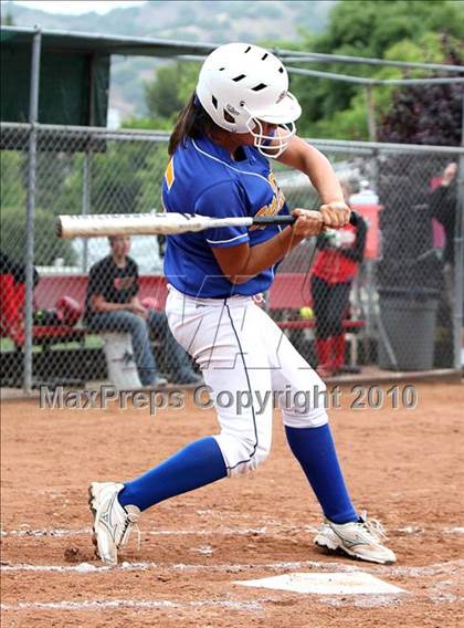 Thumbnail 1 in San Dimas @ Village Christian (CIF SS Playoffs) photogallery.