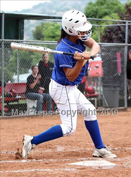 Thumbnail 1 in San Dimas @ Village Christian (CIF SS Playoffs) photogallery.