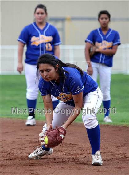 Thumbnail 3 in San Dimas @ Village Christian (CIF SS Playoffs) photogallery.
