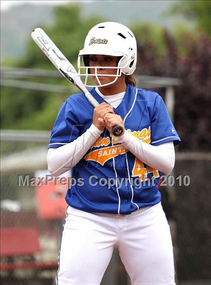 Thumbnail 2 in San Dimas @ Village Christian (CIF SS Playoffs) photogallery.