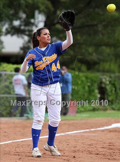 Thumbnail 1 in San Dimas @ Village Christian (CIF SS Playoffs) photogallery.