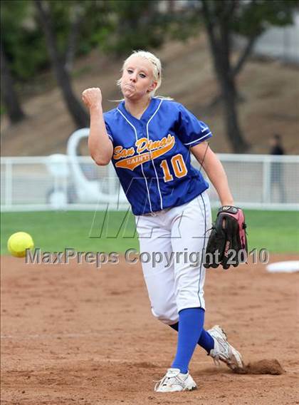 Thumbnail 2 in San Dimas @ Village Christian (CIF SS Playoffs) photogallery.