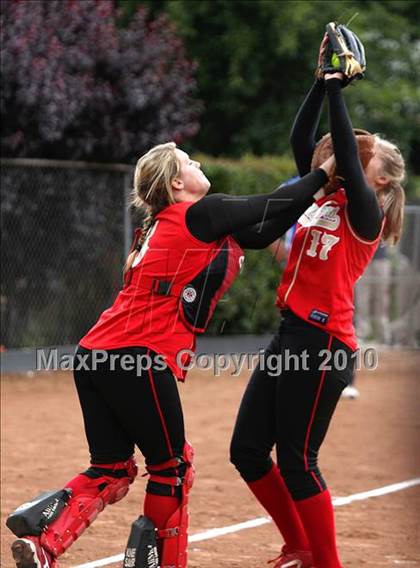 Thumbnail 2 in San Dimas @ Village Christian (CIF SS Playoffs) photogallery.