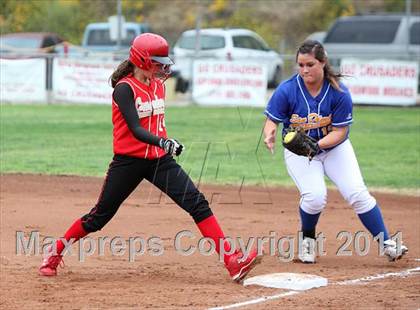 Thumbnail 3 in San Dimas @ Village Christian (CIF SS Playoffs) photogallery.