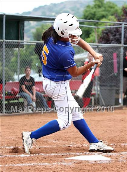 Thumbnail 2 in San Dimas @ Village Christian (CIF SS Playoffs) photogallery.