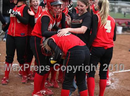 Thumbnail 3 in San Dimas @ Village Christian (CIF SS Playoffs) photogallery.