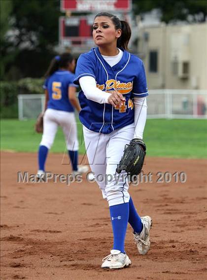Thumbnail 2 in San Dimas @ Village Christian (CIF SS Playoffs) photogallery.