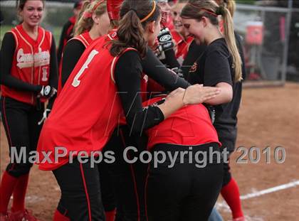 Thumbnail 1 in San Dimas @ Village Christian (CIF SS Playoffs) photogallery.