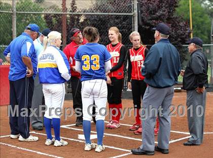 Thumbnail 1 in San Dimas @ Village Christian (CIF SS Playoffs) photogallery.