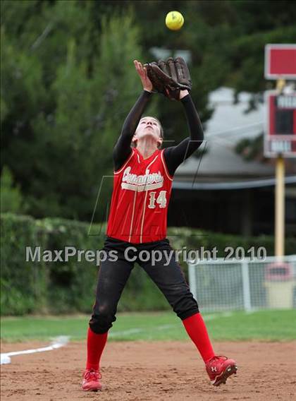 Thumbnail 3 in San Dimas @ Village Christian (CIF SS Playoffs) photogallery.