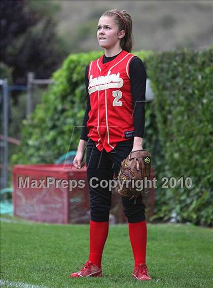 Thumbnail 1 in San Dimas @ Village Christian (CIF SS Playoffs) photogallery.