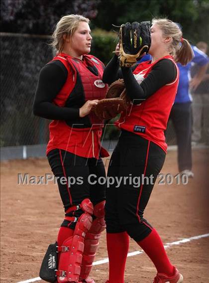 Thumbnail 1 in San Dimas @ Village Christian (CIF SS Playoffs) photogallery.