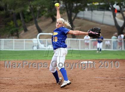 Thumbnail 1 in San Dimas @ Village Christian (CIF SS Playoffs) photogallery.