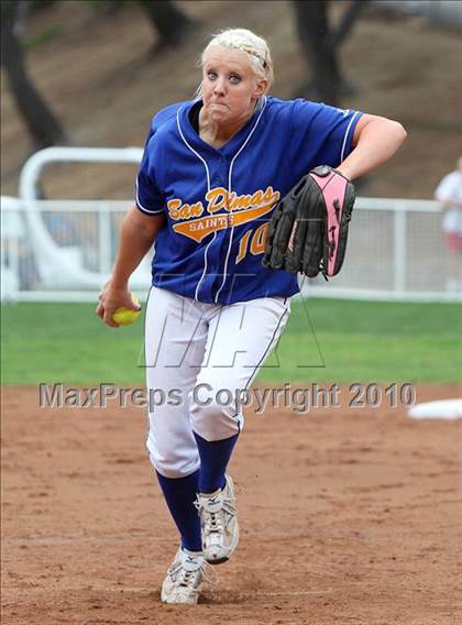 Thumbnail 3 in San Dimas @ Village Christian (CIF SS Playoffs) photogallery.