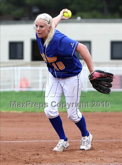 Thumbnail 3 in San Dimas @ Village Christian (CIF SS Playoffs) photogallery.