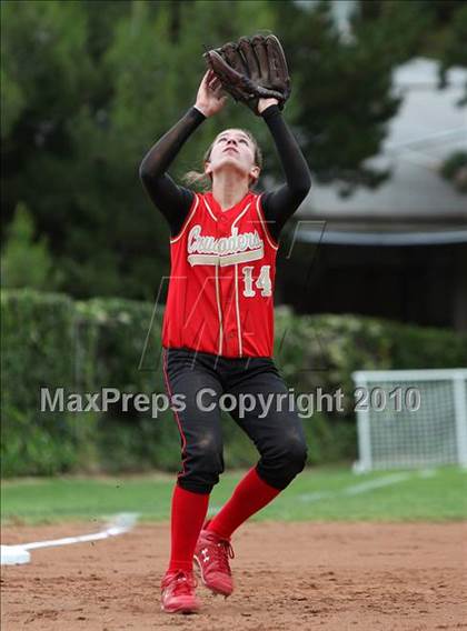 Thumbnail 2 in San Dimas @ Village Christian (CIF SS Playoffs) photogallery.