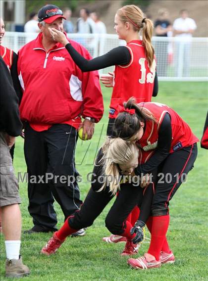 Thumbnail 3 in San Dimas @ Village Christian (CIF SS Playoffs) photogallery.