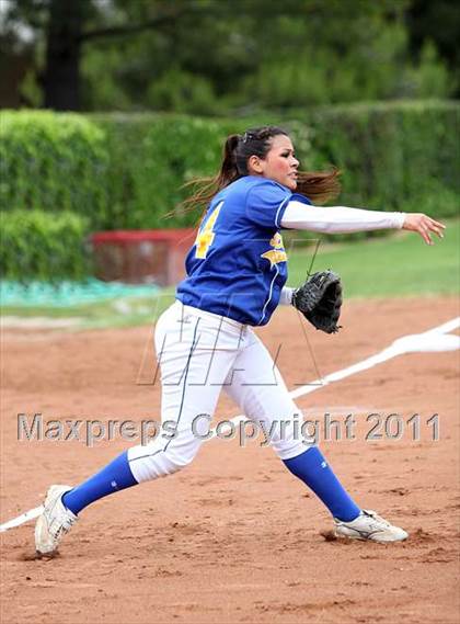 Thumbnail 1 in San Dimas @ Village Christian (CIF SS Playoffs) photogallery.