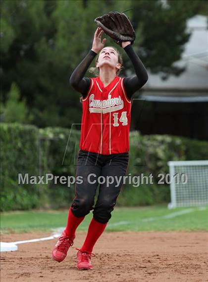 Thumbnail 1 in San Dimas @ Village Christian (CIF SS Playoffs) photogallery.