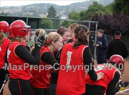Thumbnail 2 in San Dimas @ Village Christian (CIF SS Playoffs) photogallery.