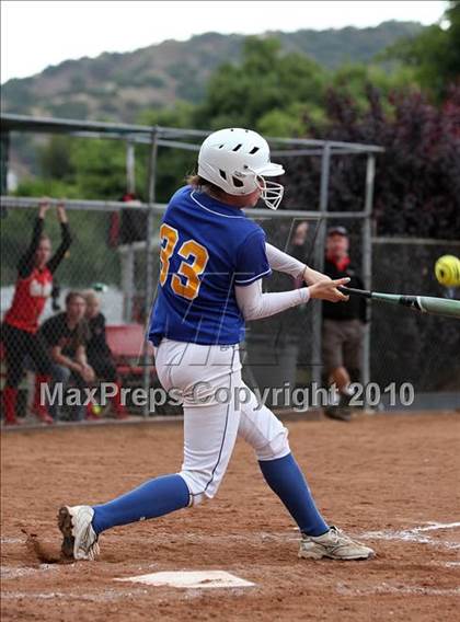 Thumbnail 2 in San Dimas @ Village Christian (CIF SS Playoffs) photogallery.