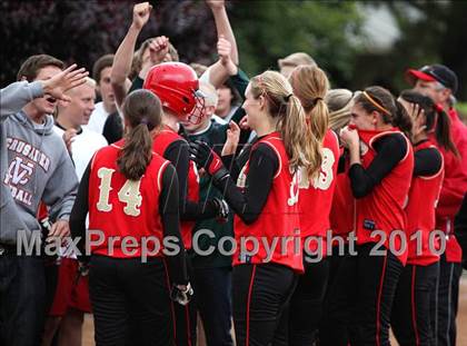 Thumbnail 1 in San Dimas @ Village Christian (CIF SS Playoffs) photogallery.