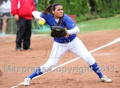 Thumbnail 3 in San Dimas @ Village Christian (CIF SS Playoffs) photogallery.