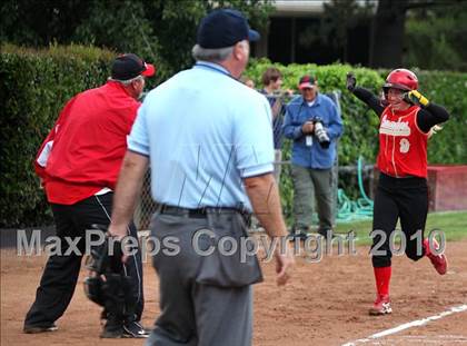 Thumbnail 1 in San Dimas @ Village Christian (CIF SS Playoffs) photogallery.