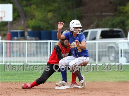 Thumbnail 2 in San Dimas @ Village Christian (CIF SS Playoffs) photogallery.
