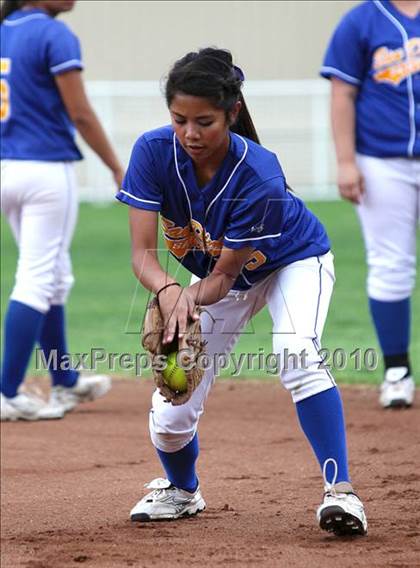 Thumbnail 1 in San Dimas @ Village Christian (CIF SS Playoffs) photogallery.