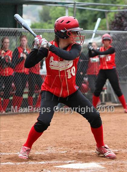 Thumbnail 1 in San Dimas @ Village Christian (CIF SS Playoffs) photogallery.
