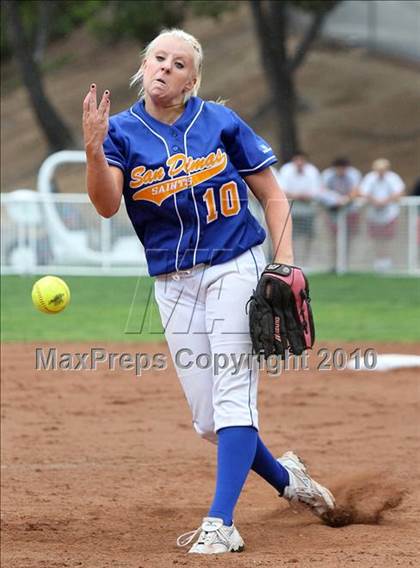 Thumbnail 3 in San Dimas @ Village Christian (CIF SS Playoffs) photogallery.