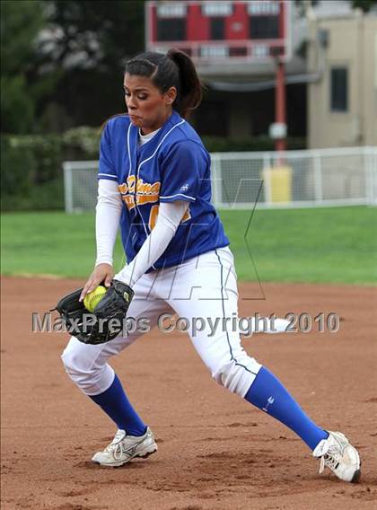 Thumbnail 2 in San Dimas @ Village Christian (CIF SS Playoffs) photogallery.