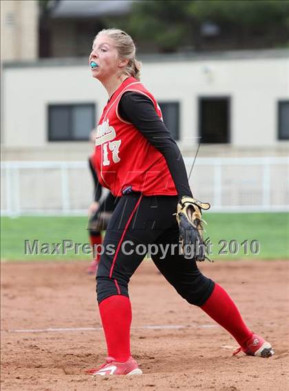 Thumbnail 1 in San Dimas @ Village Christian (CIF SS Playoffs) photogallery.