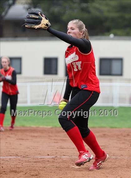 Thumbnail 3 in San Dimas @ Village Christian (CIF SS Playoffs) photogallery.