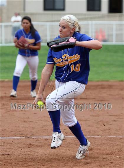 Thumbnail 2 in San Dimas @ Village Christian (CIF SS Playoffs) photogallery.