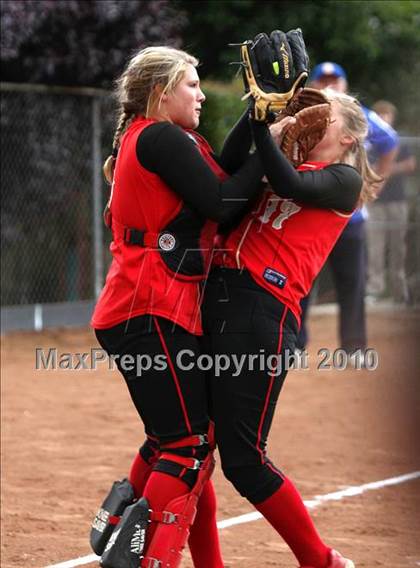 Thumbnail 3 in San Dimas @ Village Christian (CIF SS Playoffs) photogallery.