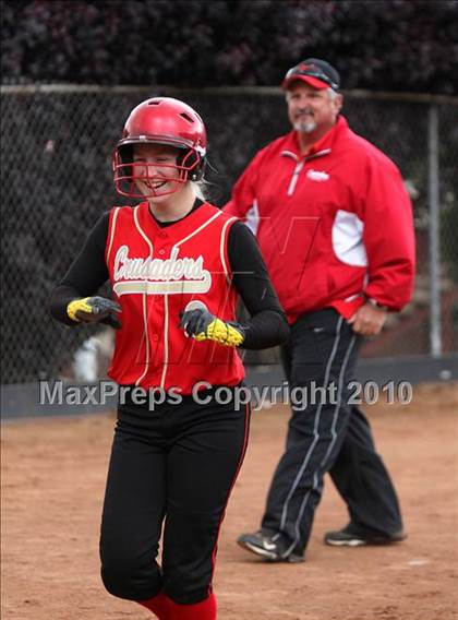 Thumbnail 3 in San Dimas @ Village Christian (CIF SS Playoffs) photogallery.