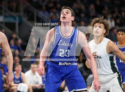 Thumbnail 2 in Liberty vs. Staley (MSHSAA Class 5 Sectional) photogallery.