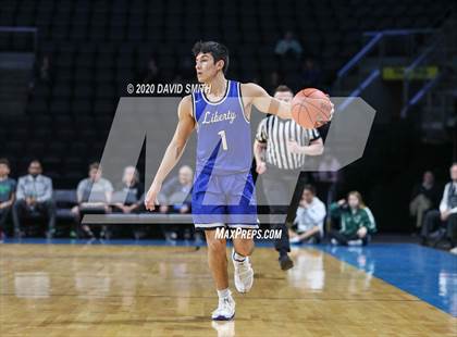 Thumbnail 3 in Liberty vs. Staley (MSHSAA Class 5 Sectional) photogallery.