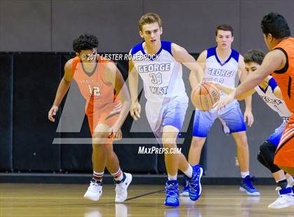 Thumbnail 1 in George West @ Karnes City (Karnes City Basketball Tournament) photogallery.